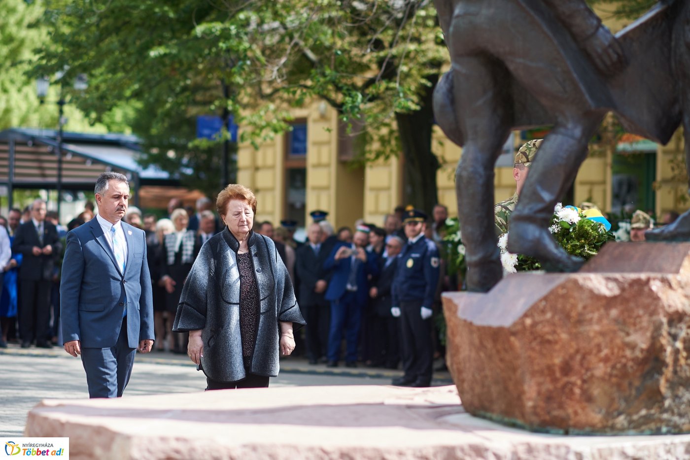 Városnapi emlékező koszorúzás 2019