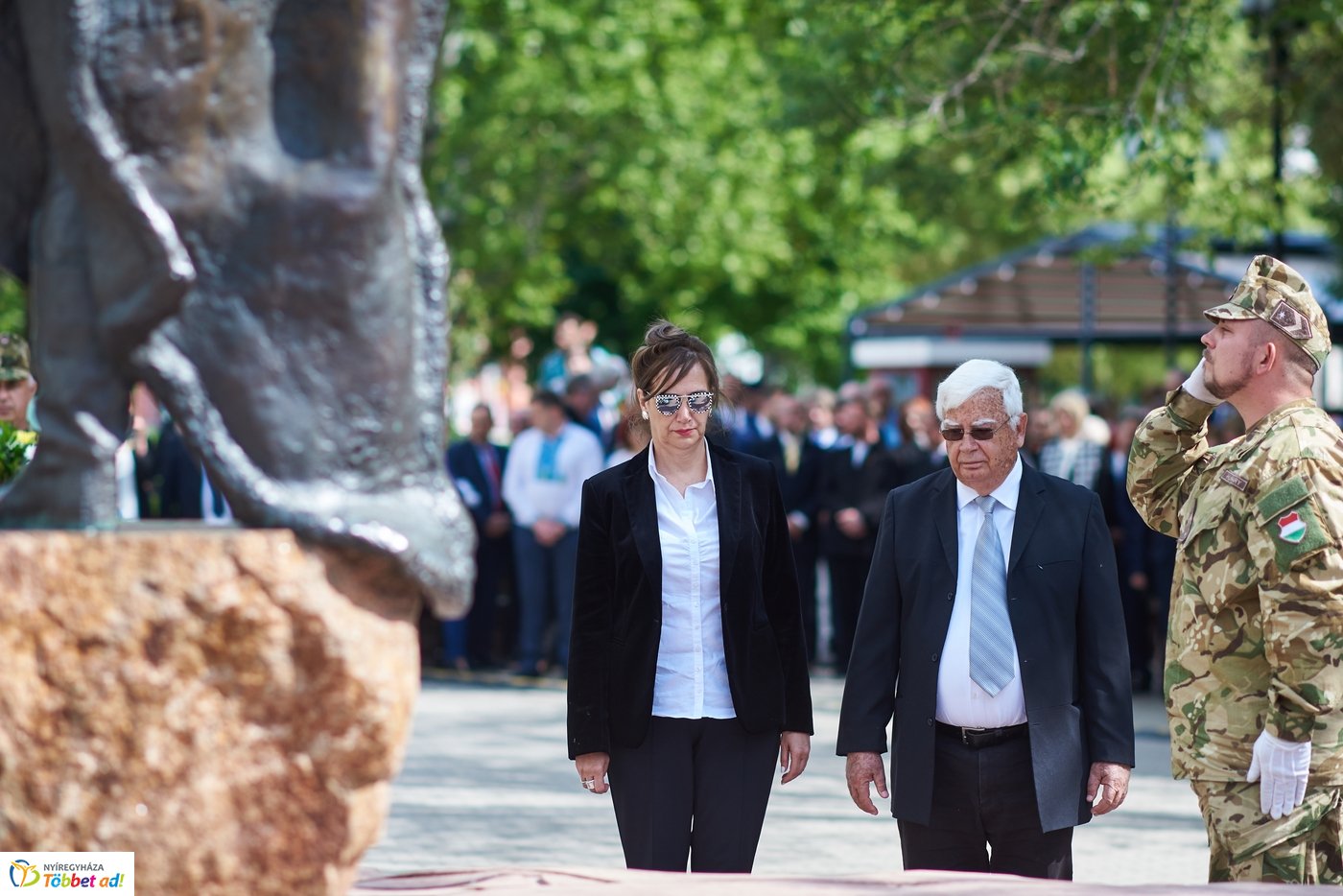 Városnapi emlékező koszorúzás 2019