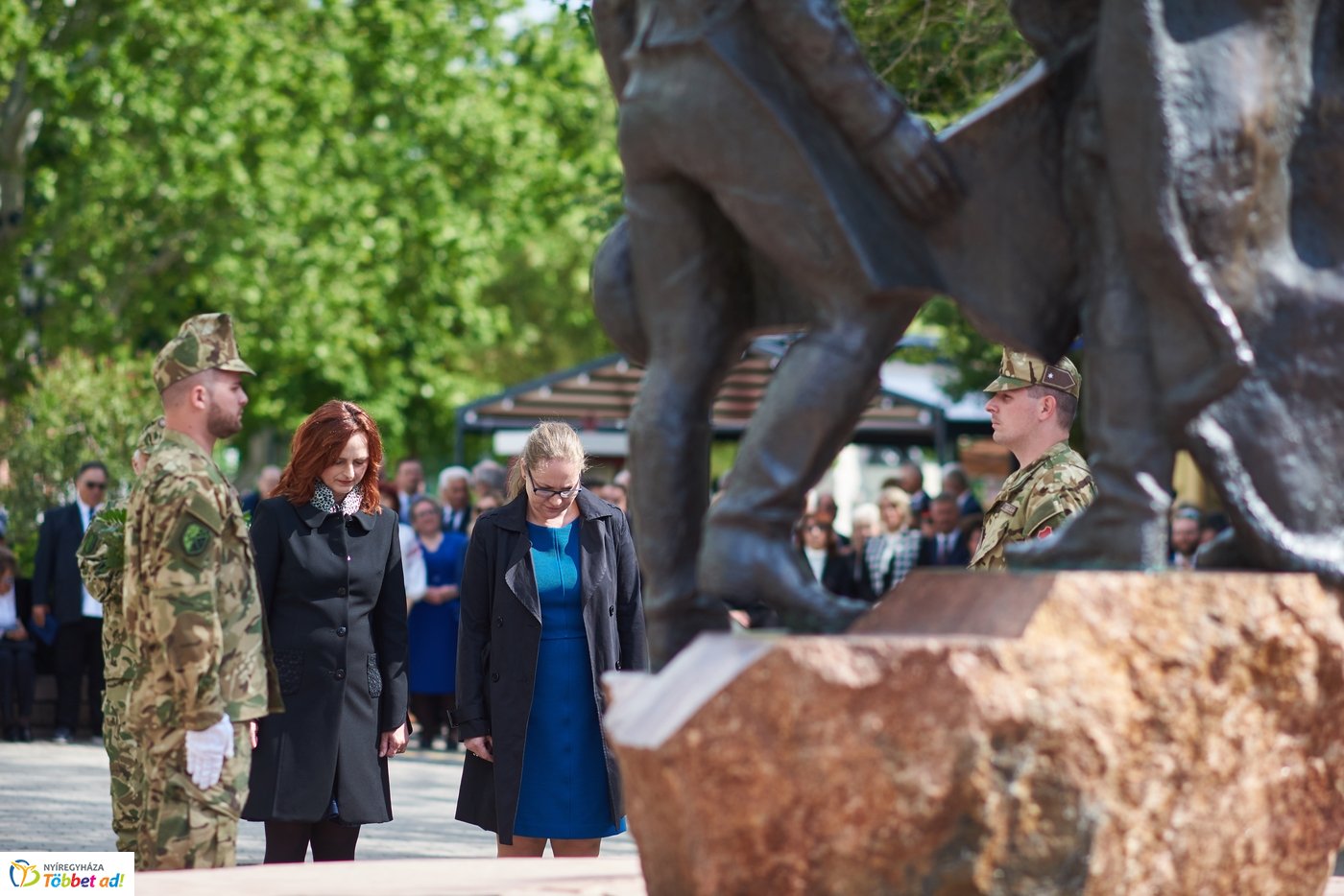 Városnapi emlékező koszorúzás 2019
