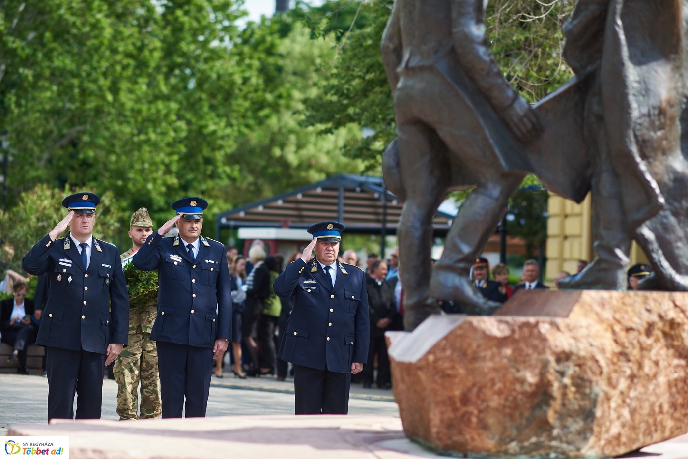 Városnapi emlékező koszorúzás 2019