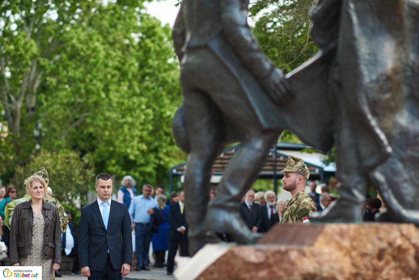 Városnapi emlékező koszorúzás 2019