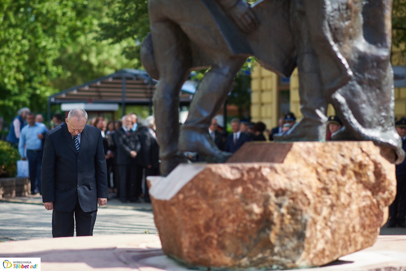Városnapi emlékező koszorúzás 2019
