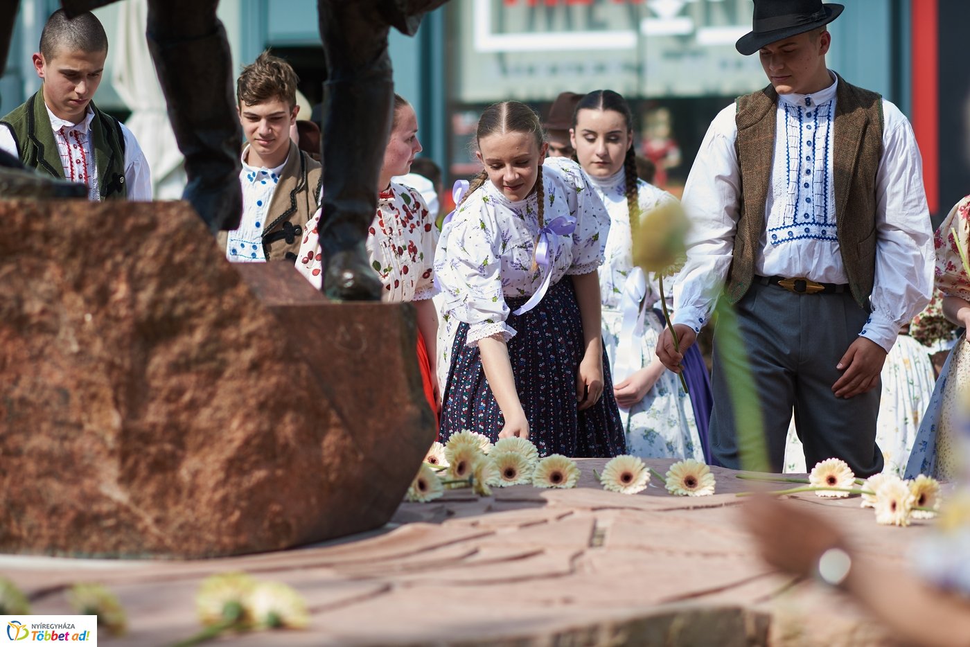 Városnapi emlékező koszorúzás 2019