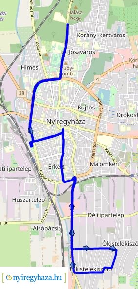 Városrészi és teljes hálózati térképek