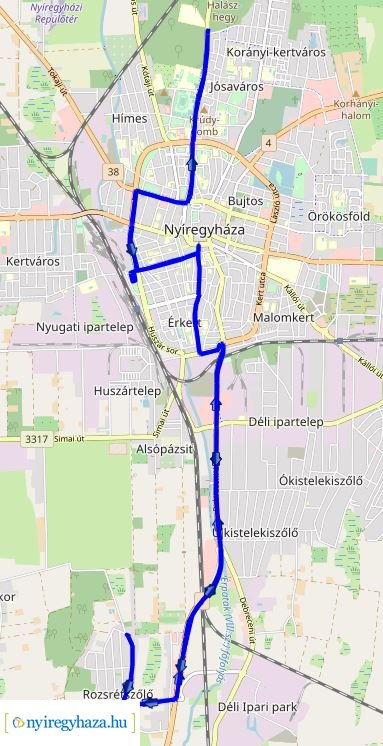 Városrészi és teljes hálózati térképek