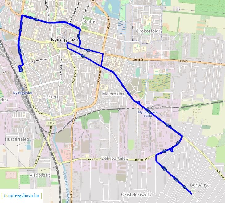 Városrészi és teljes hálózati térképek