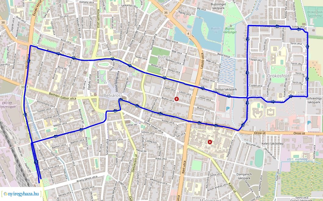 Városrészi és teljes hálózati térképek