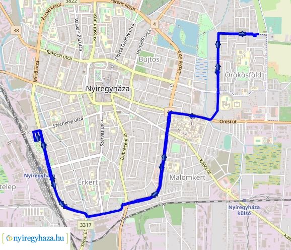 Városrészi és teljes hálózati térképek