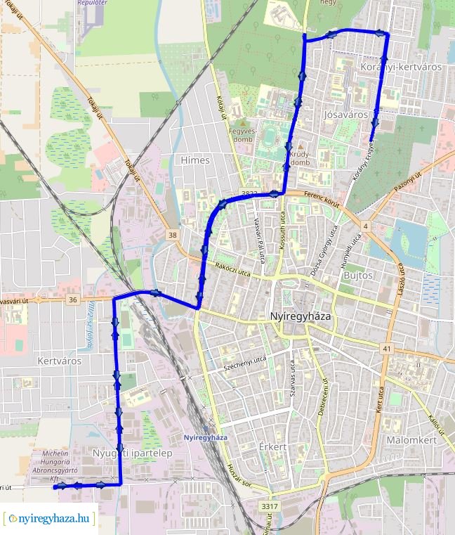 Városrészi és teljes hálózati térképek