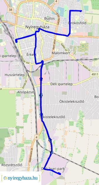 Városrészi és teljes hálózati térképek