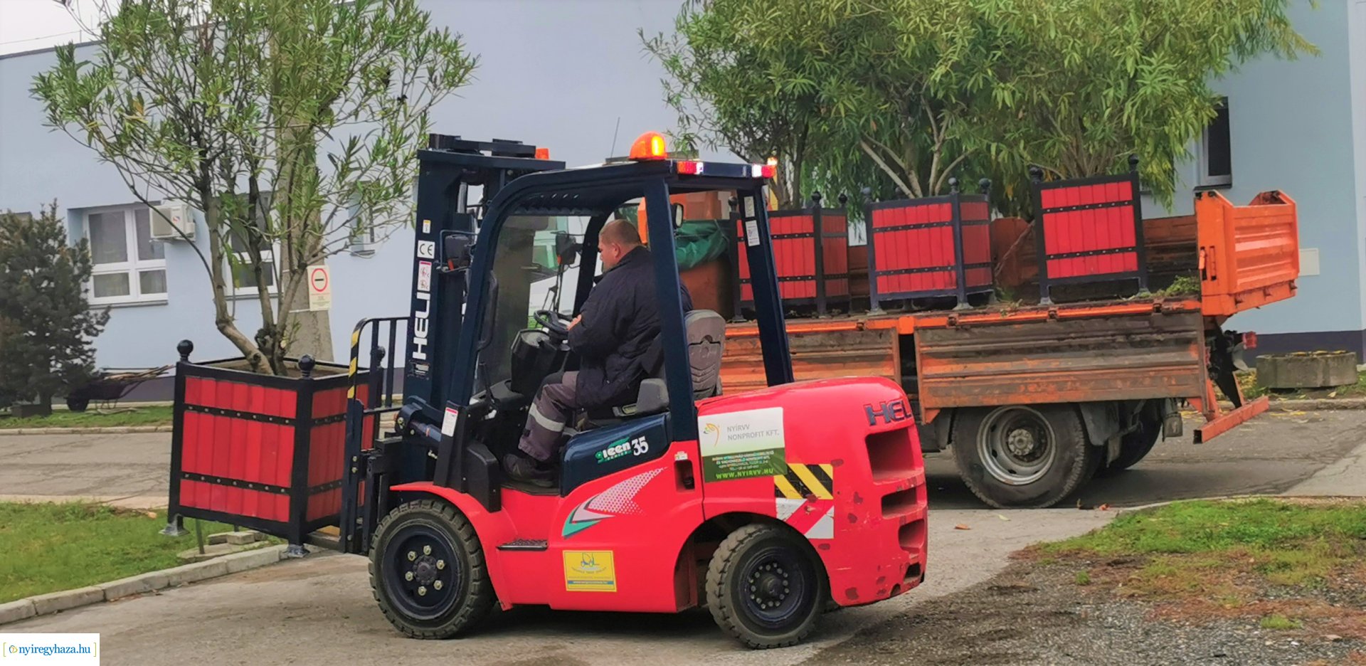 Városunk közterületeinek téliesítése