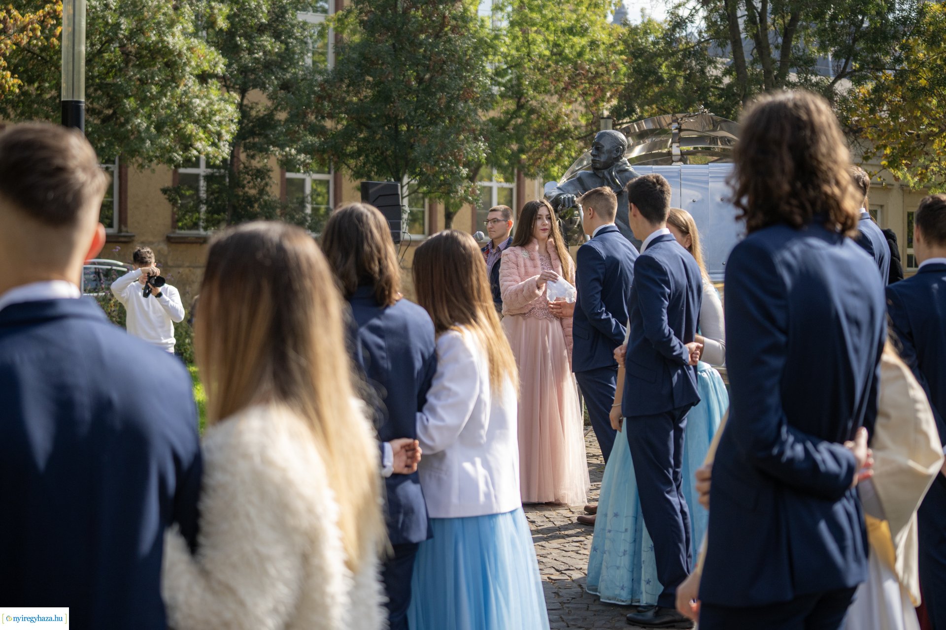 Városunk szülöttére, Krúdy Gyulára emlékeztünk a Bessenyei téren