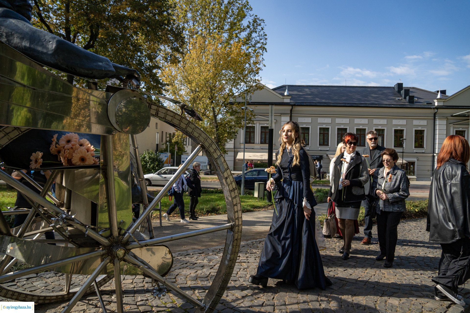 Városunk szülöttére, Krúdy Gyulára emlékeztünk a Bessenyei téren