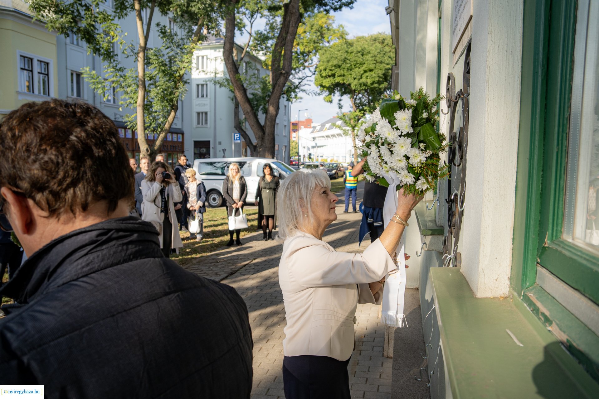 Városunk szülöttére, Krúdy Gyulára emlékeztünk szülőházánál és egykori iskolájánál