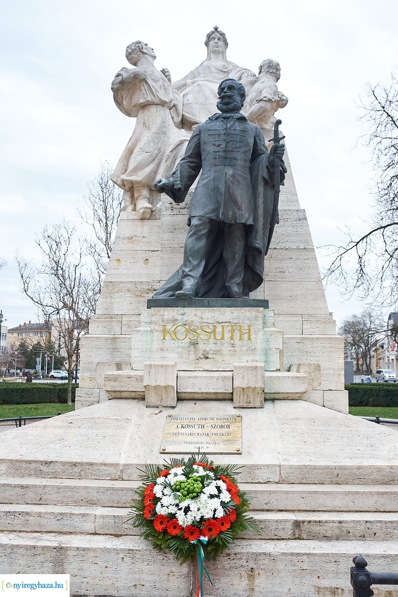 Városvezetői koszorúzás