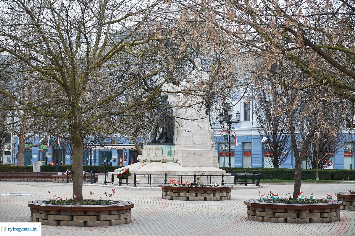 Városvezetői koszorúzás