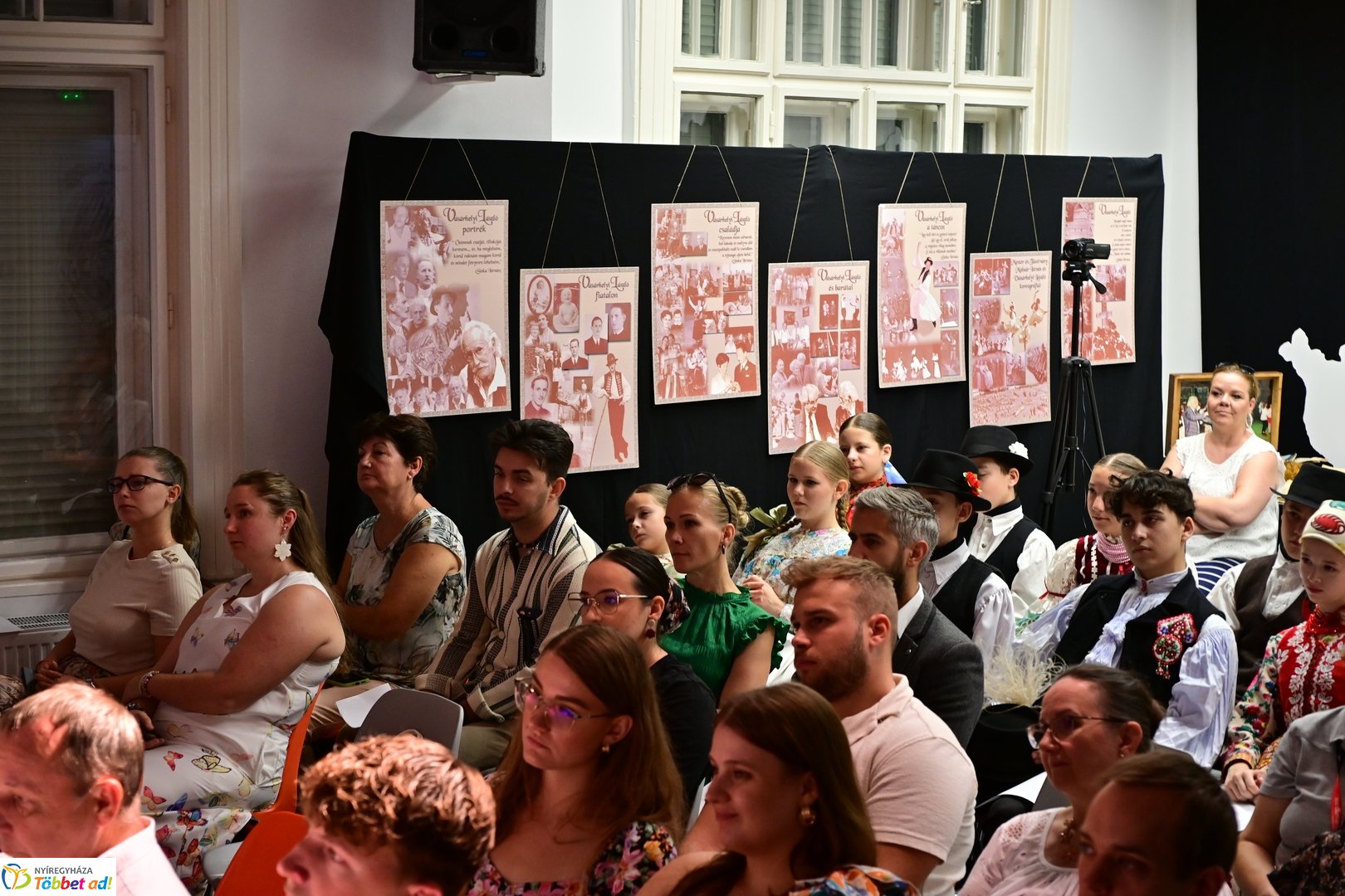 Vásárhelyi László emléktábla avató 2025 szeptemberében