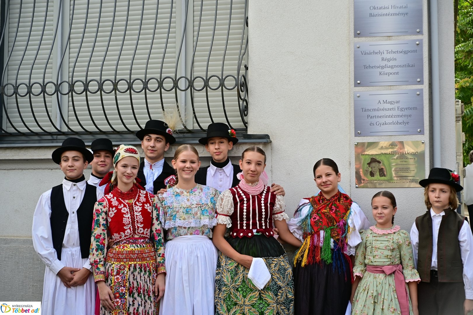 Vásárhelyi László emléktábla avató 2025 szeptemberében