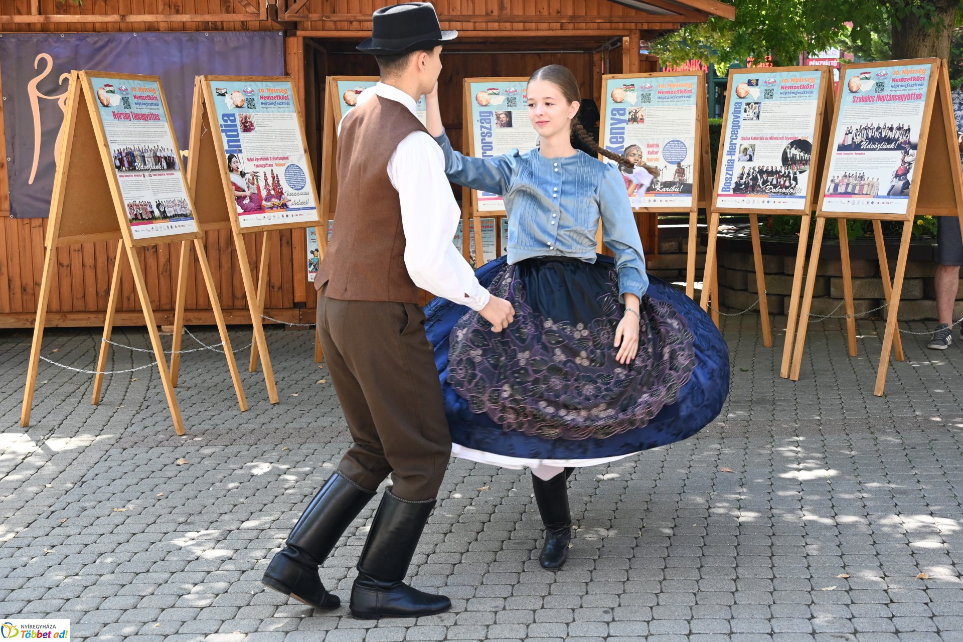Vasárnaptól újra nemzetközi néptáncfesztivál Nyíregyházán