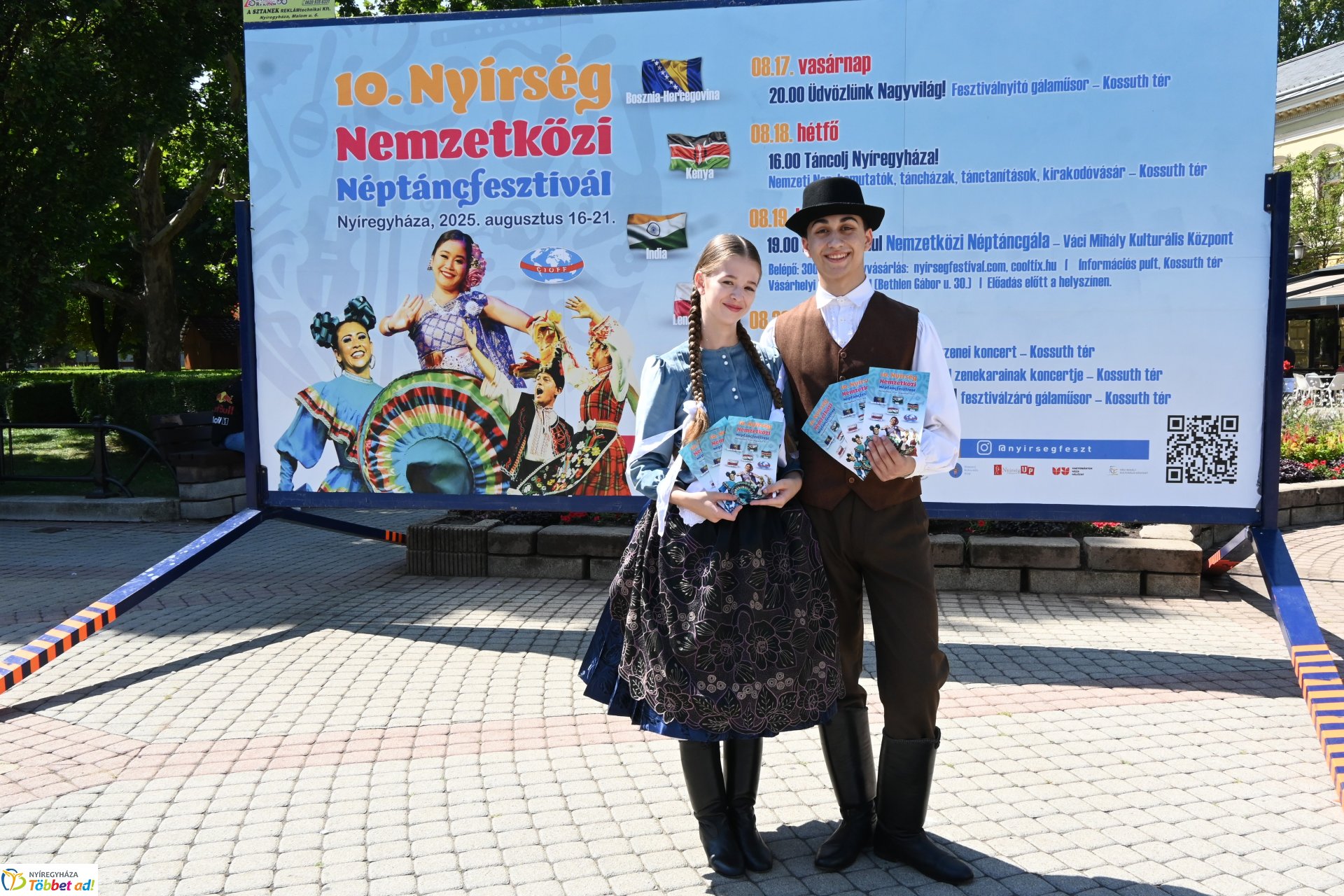 Vasárnaptól újra nemzetközi néptáncfesztivál Nyíregyházán