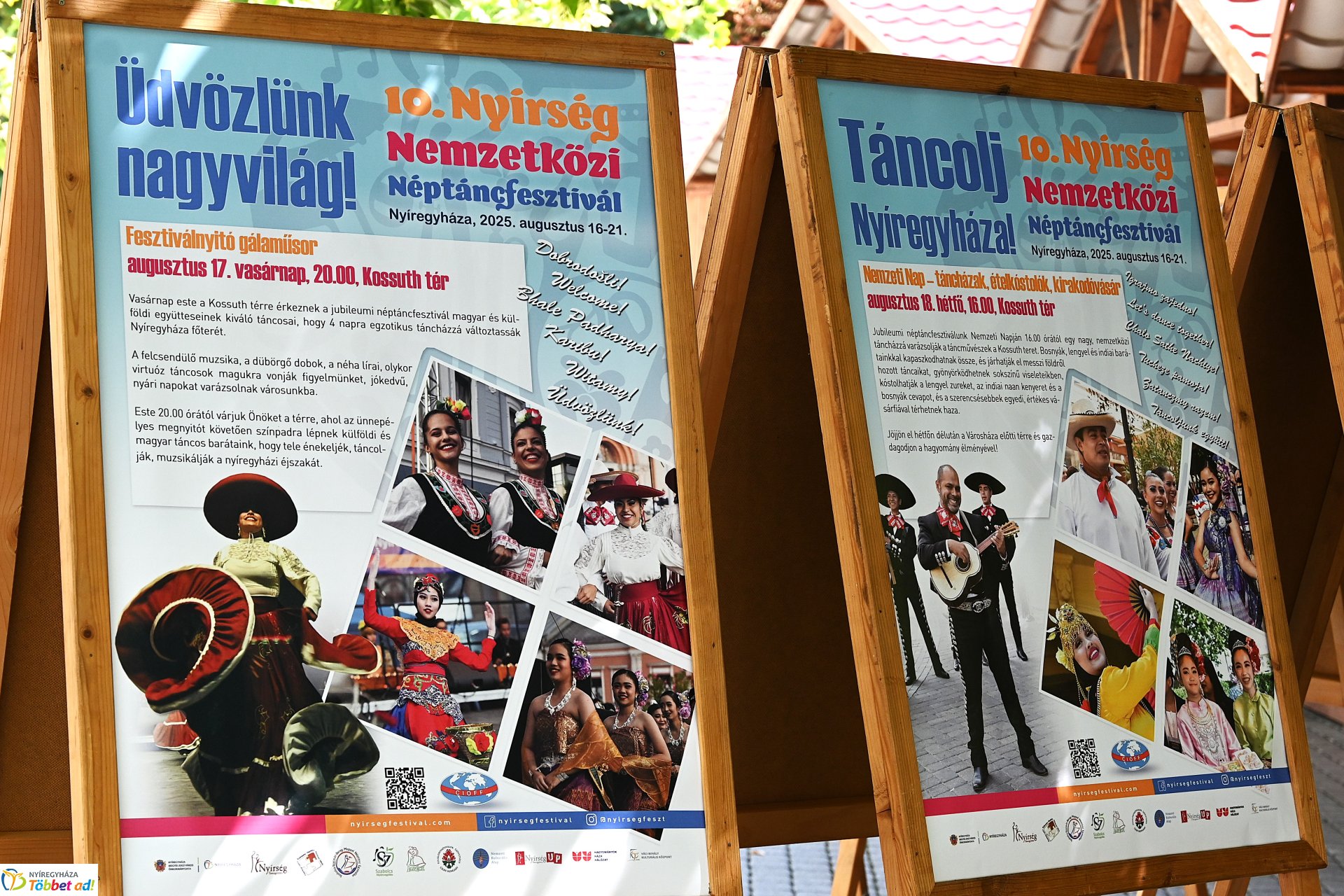 Vasárnaptól újra nemzetközi néptáncfesztivál Nyíregyházán