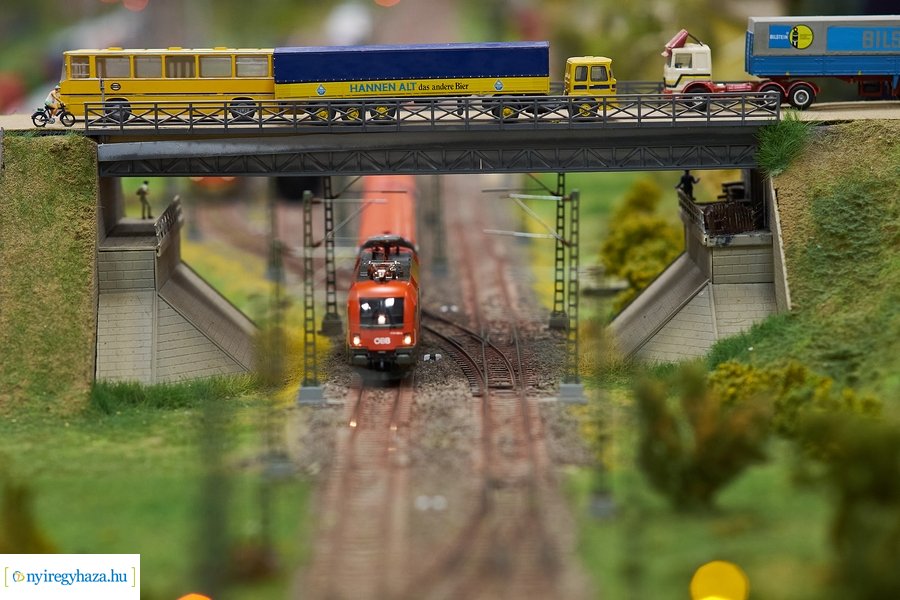 Vasútmodell kiállítás a vasutas művelődési házban 2021