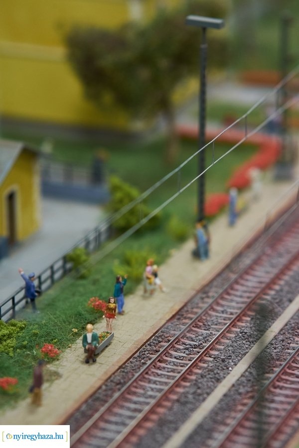 Vasútmodell kiállítás a vasutas művelődési házban 2021