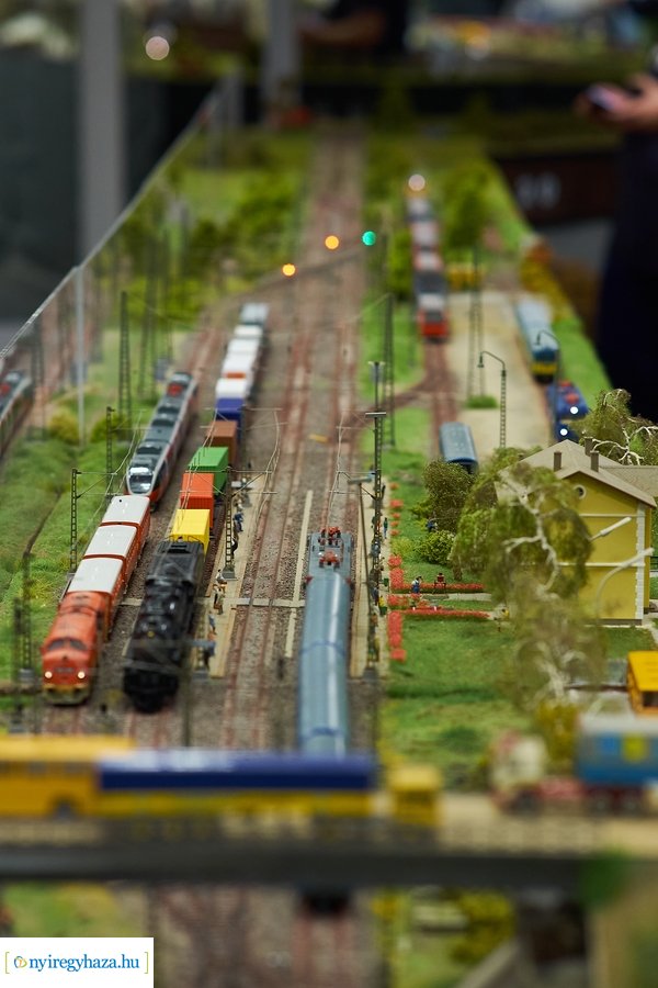 Vasútmodell kiállítás a vasutas művelődési házban 2021