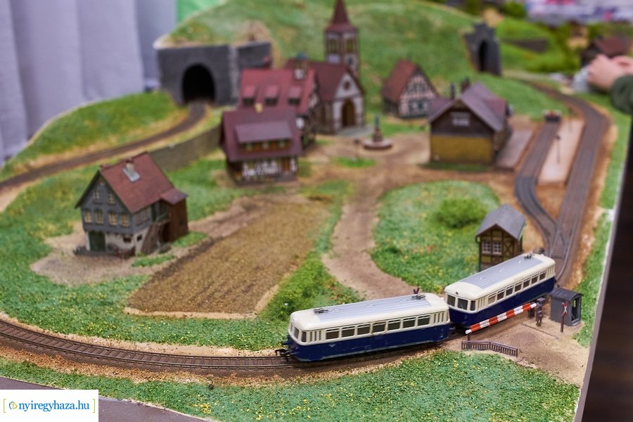 Vasútmodell kiállítás a vasutas művelődési házban 2021