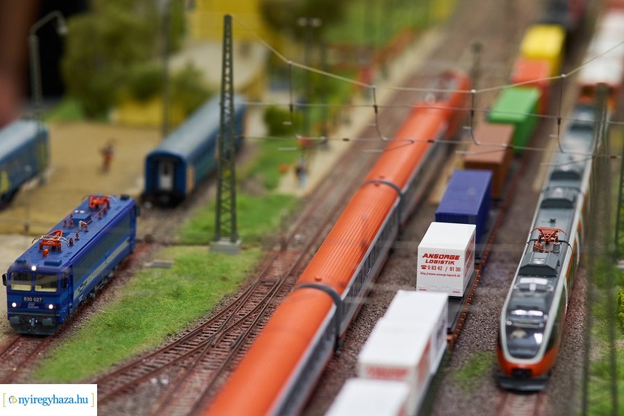 Vasútmodell kiállítás a vasutas művelődési házban 2021