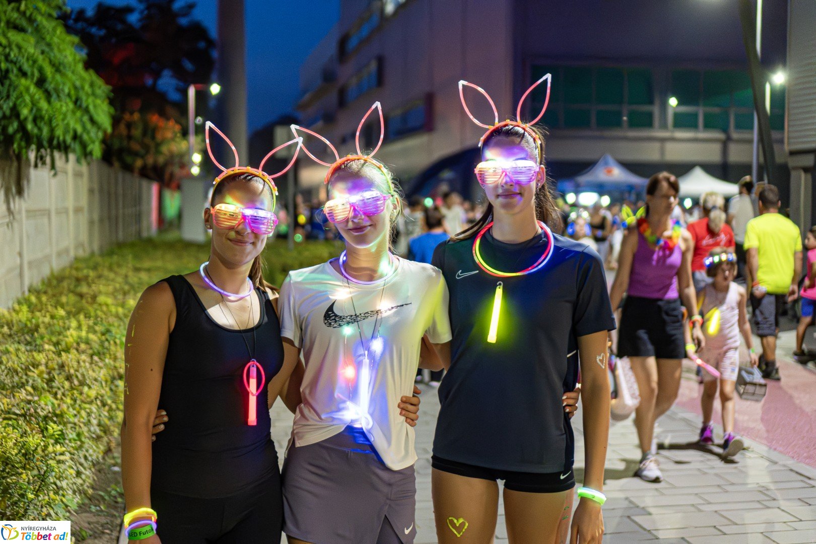 Ve-LED Futás az Nyíregyházi Atlétikai Centrumban