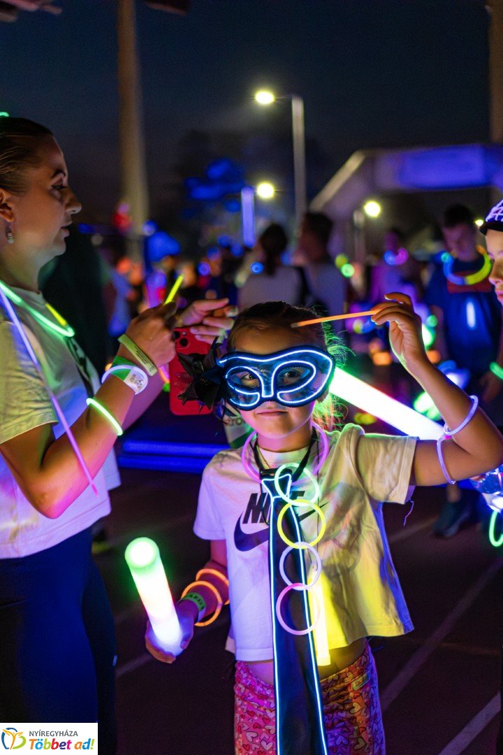 Ve-LED Futás az Nyíregyházi Atlétikai Centrumban