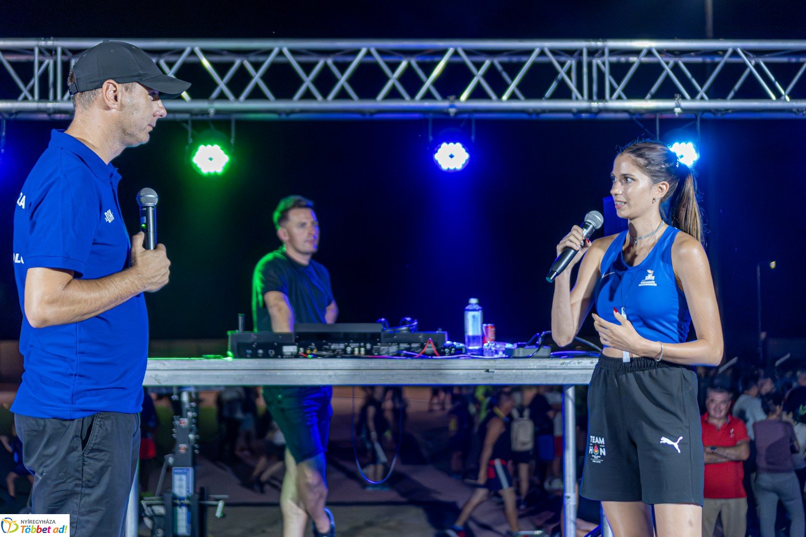 Ve-LED Futás az Nyíregyházi Atlétikai Centrumban