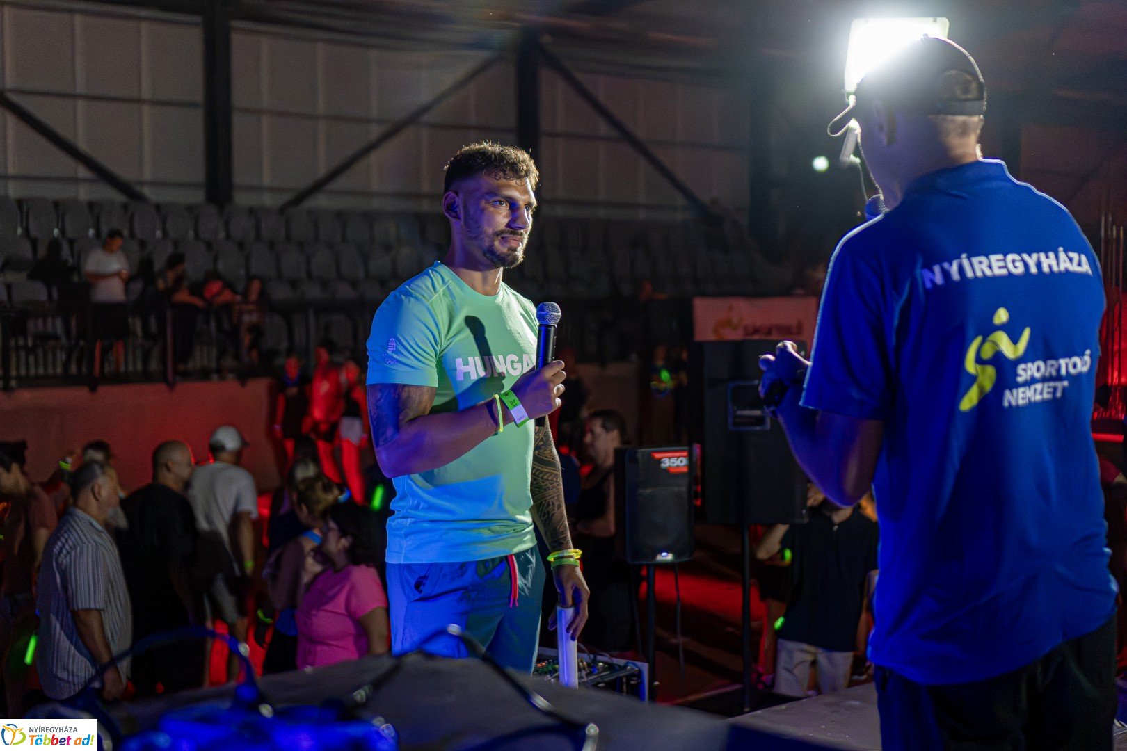 Ve-LED Futás az Nyíregyházi Atlétikai Centrumban