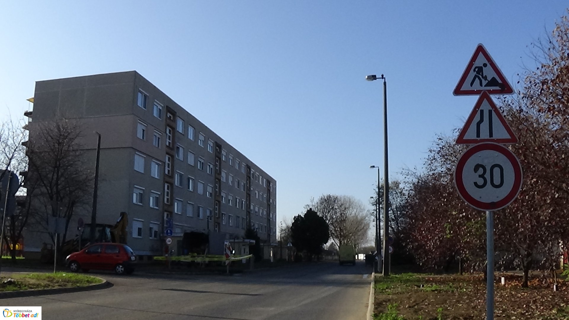 Végéhez közelednek az új körforgalom építési munkálatai