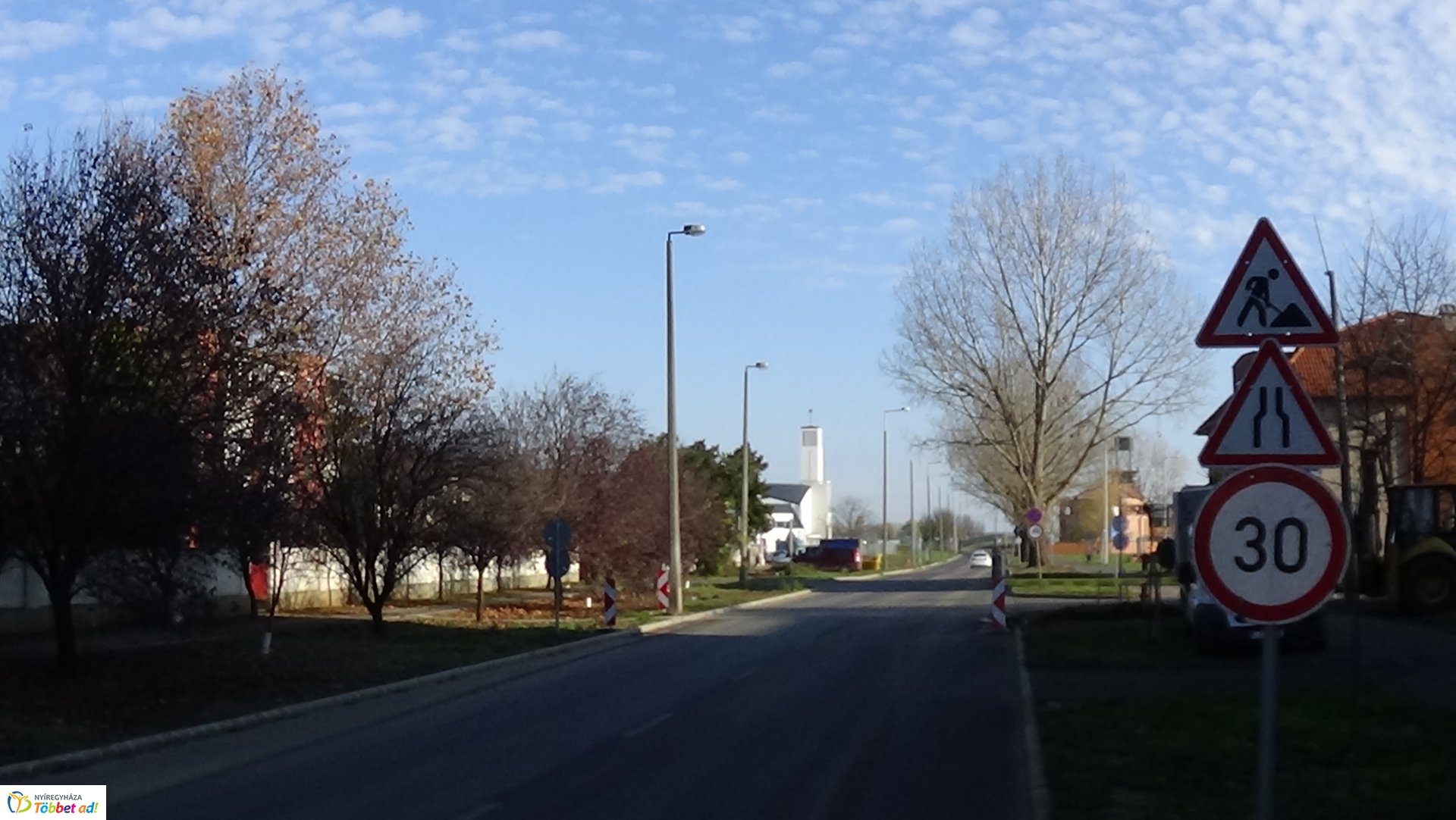 Végéhez közelednek az új körforgalom építési munkálatai