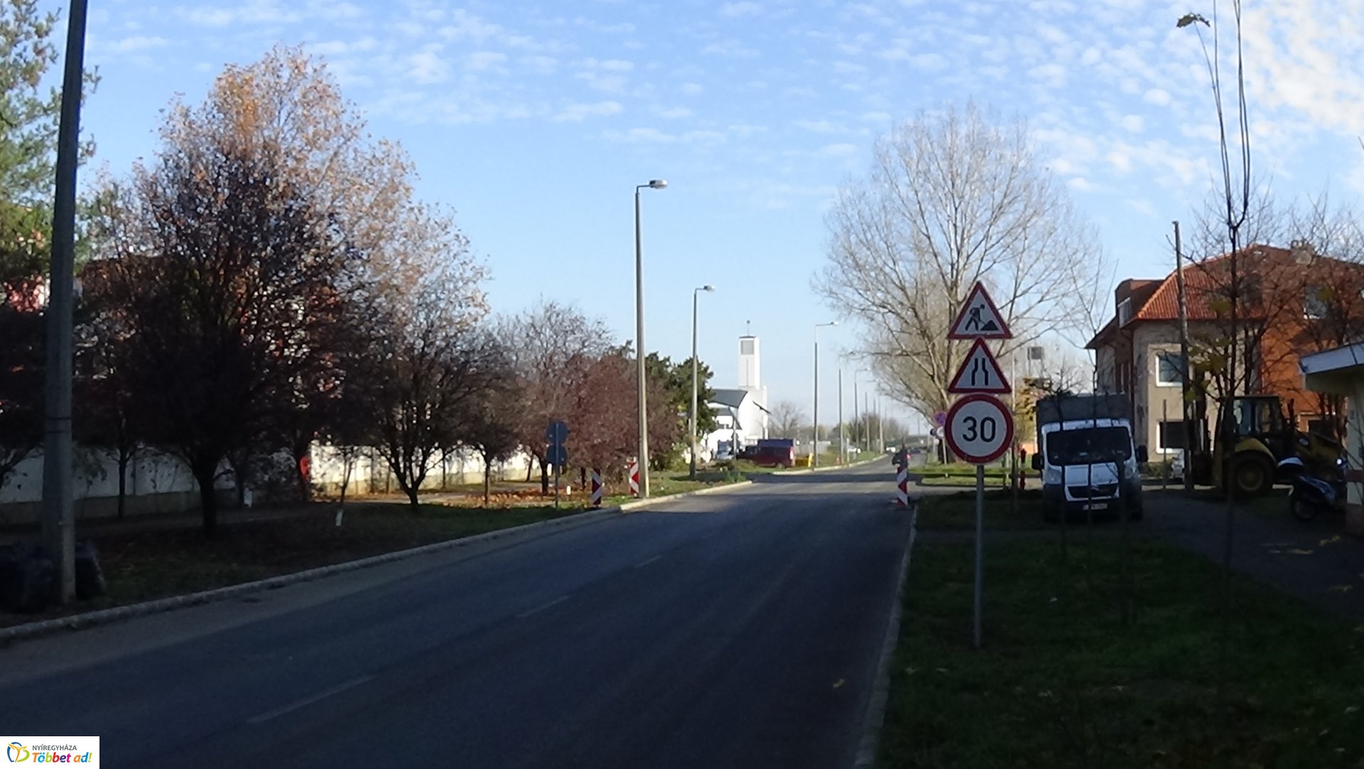 Végéhez közelednek az új körforgalom építési munkálatai