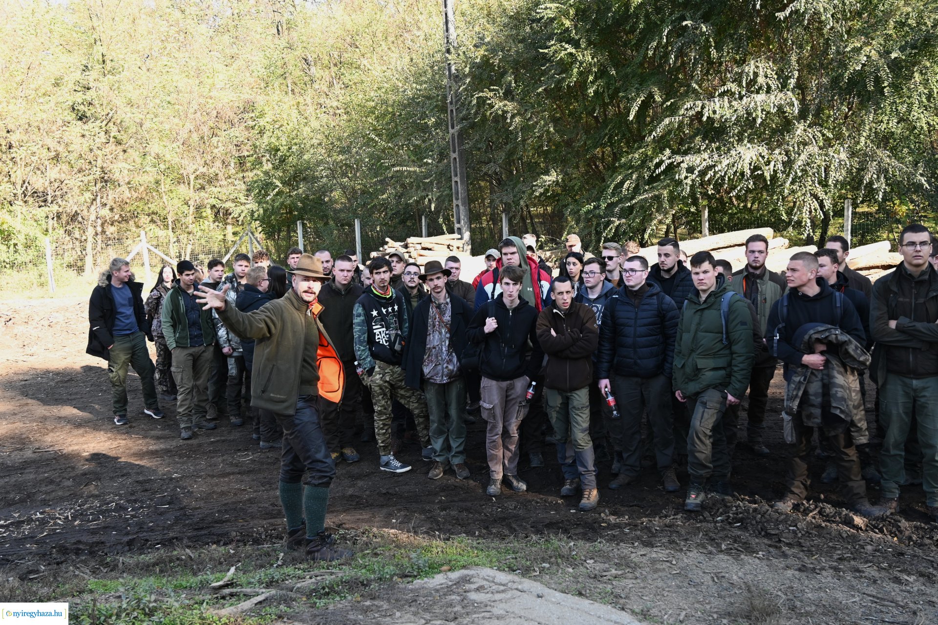Végzős erdészeti technkiusok látogattak a Nyírerdő Zrt-hez