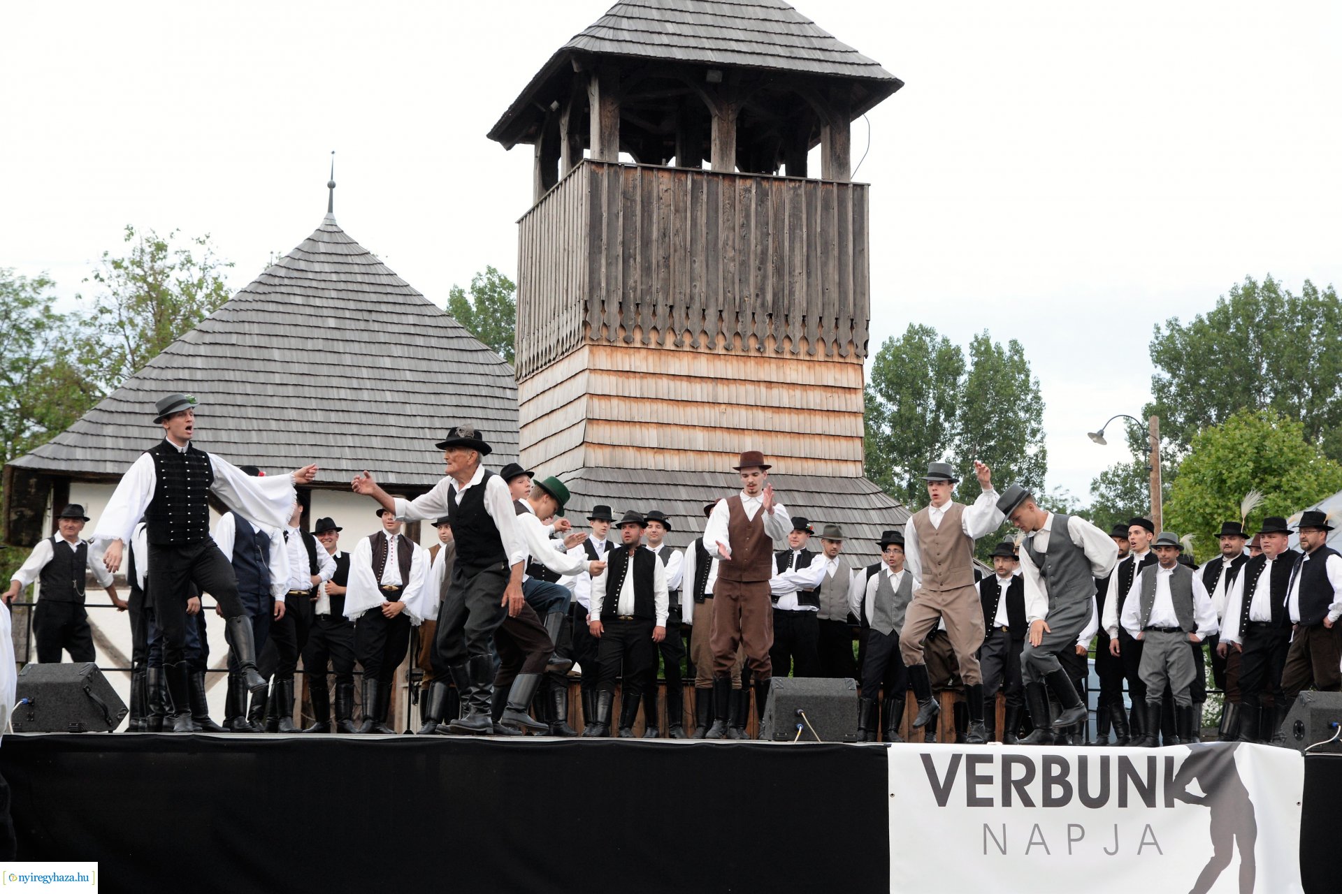 Verbunk napja gálaműsor a Sóstói Múzeumfaluban