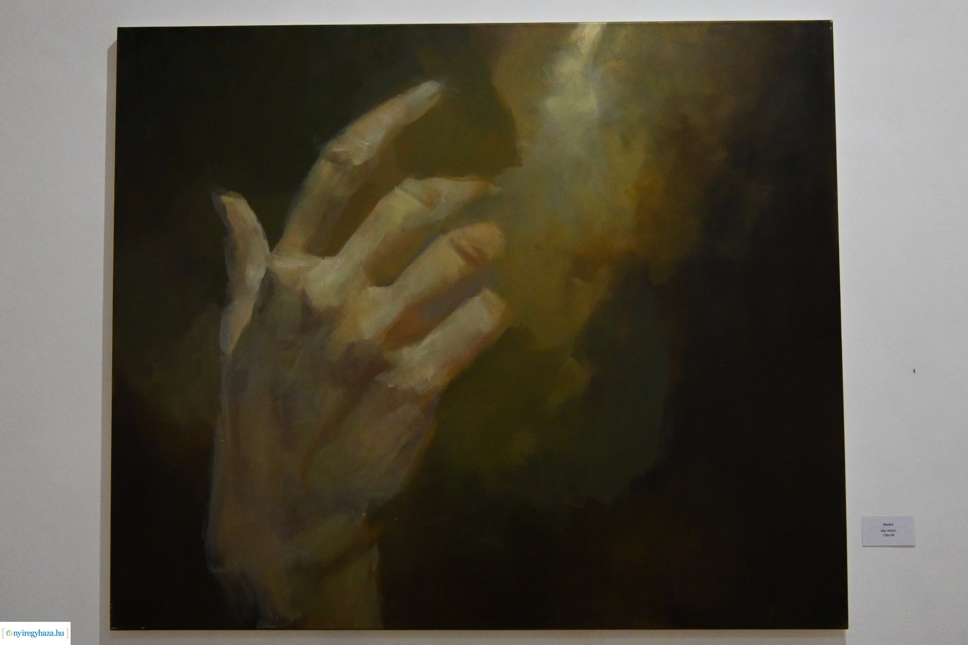 Verebes György kiállításának megnyitója a Városi Galériában