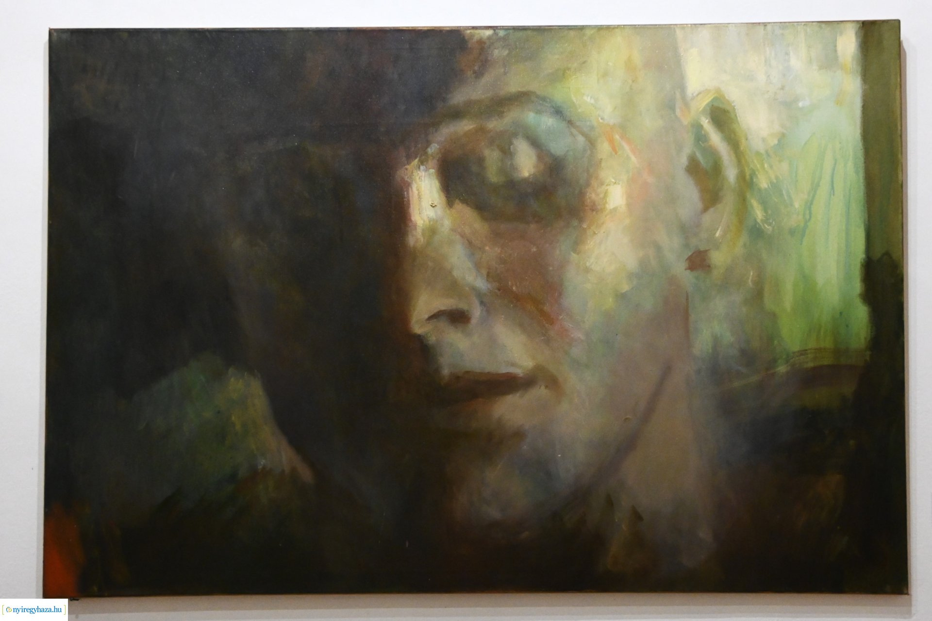 Verebes György kiállításának megnyitója a Városi Galériában