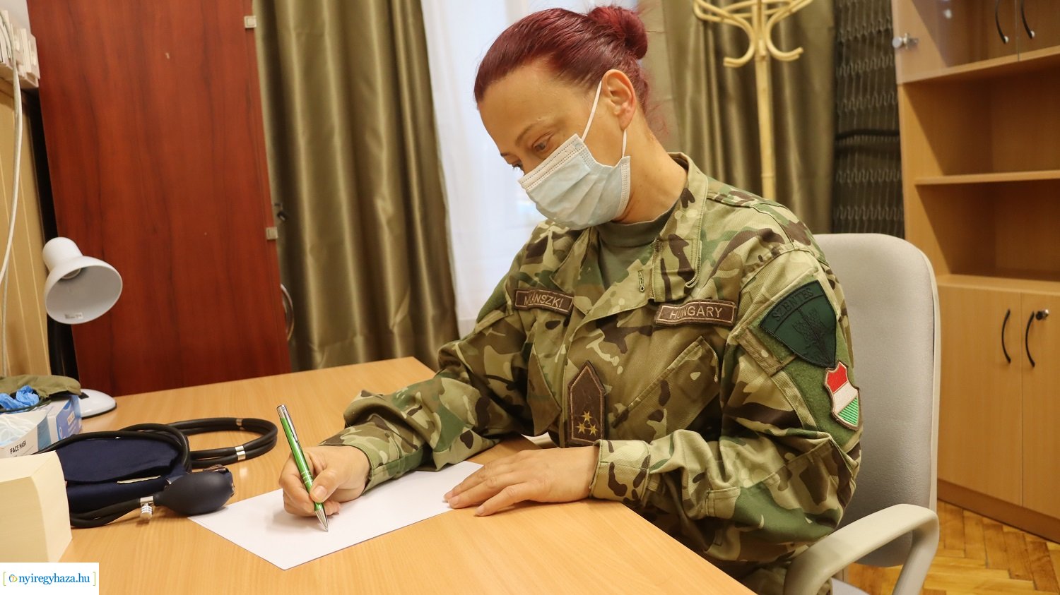 Vérüket adták a nyíregyházi katonák