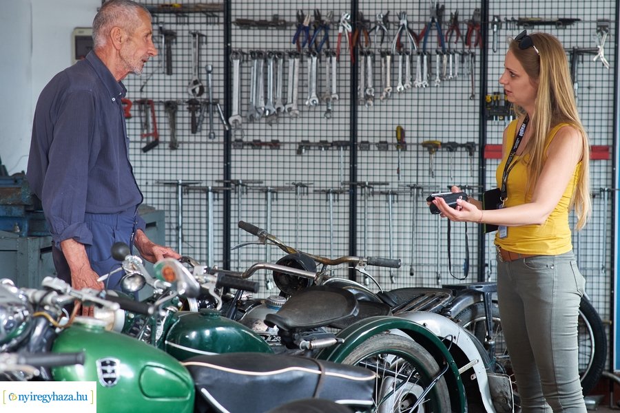 Veterán motor gyűjtemény