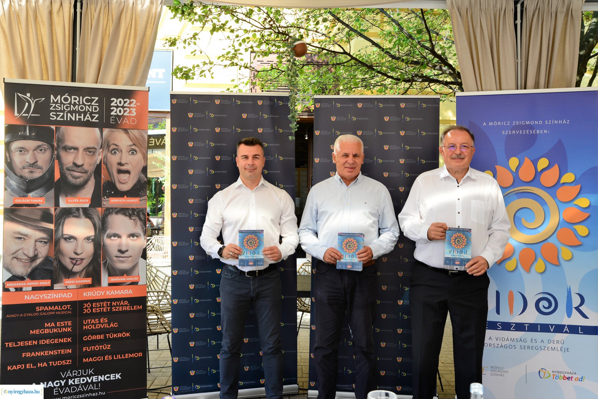 VIDOR Fesztivál sajtótájékoztató 2022