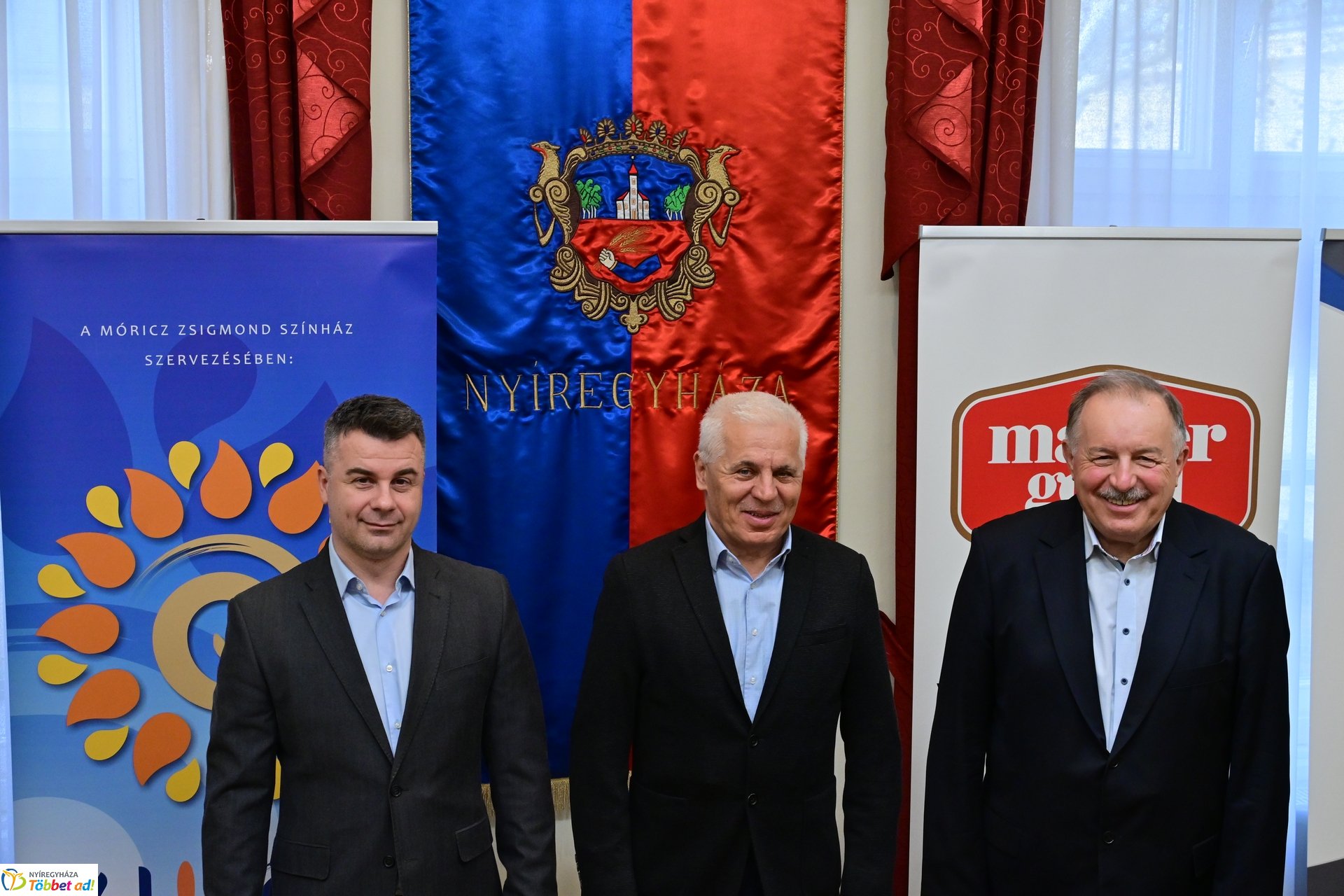 VIDOR Fesztivál sajtótájékoztató a Városházán 2025 februárjában