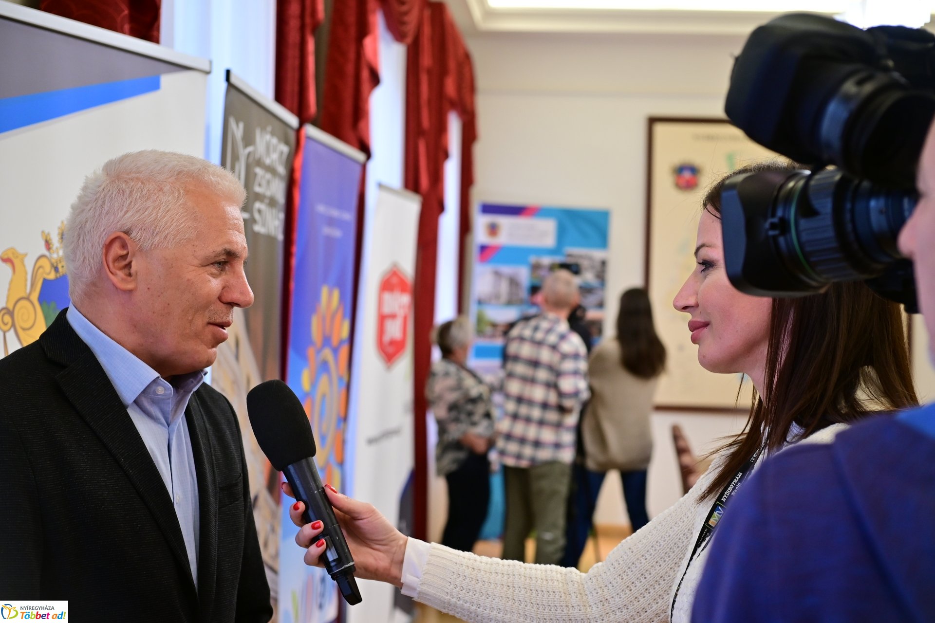 VIDOR Fesztivál sajtótájékoztató a Városházán 2025 februárjában