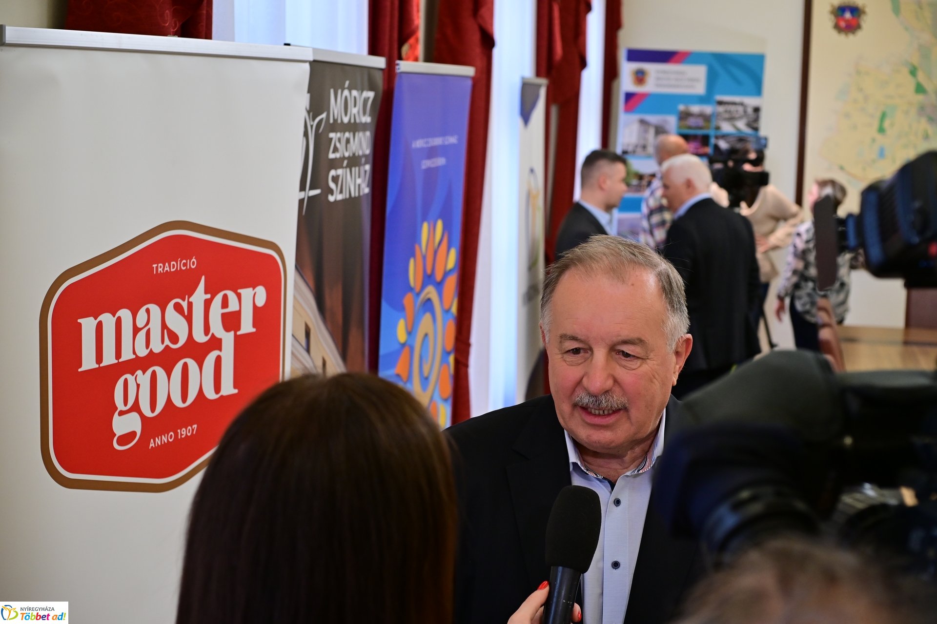 VIDOR Fesztivál sajtótájékoztató a Városházán 2025 februárjában