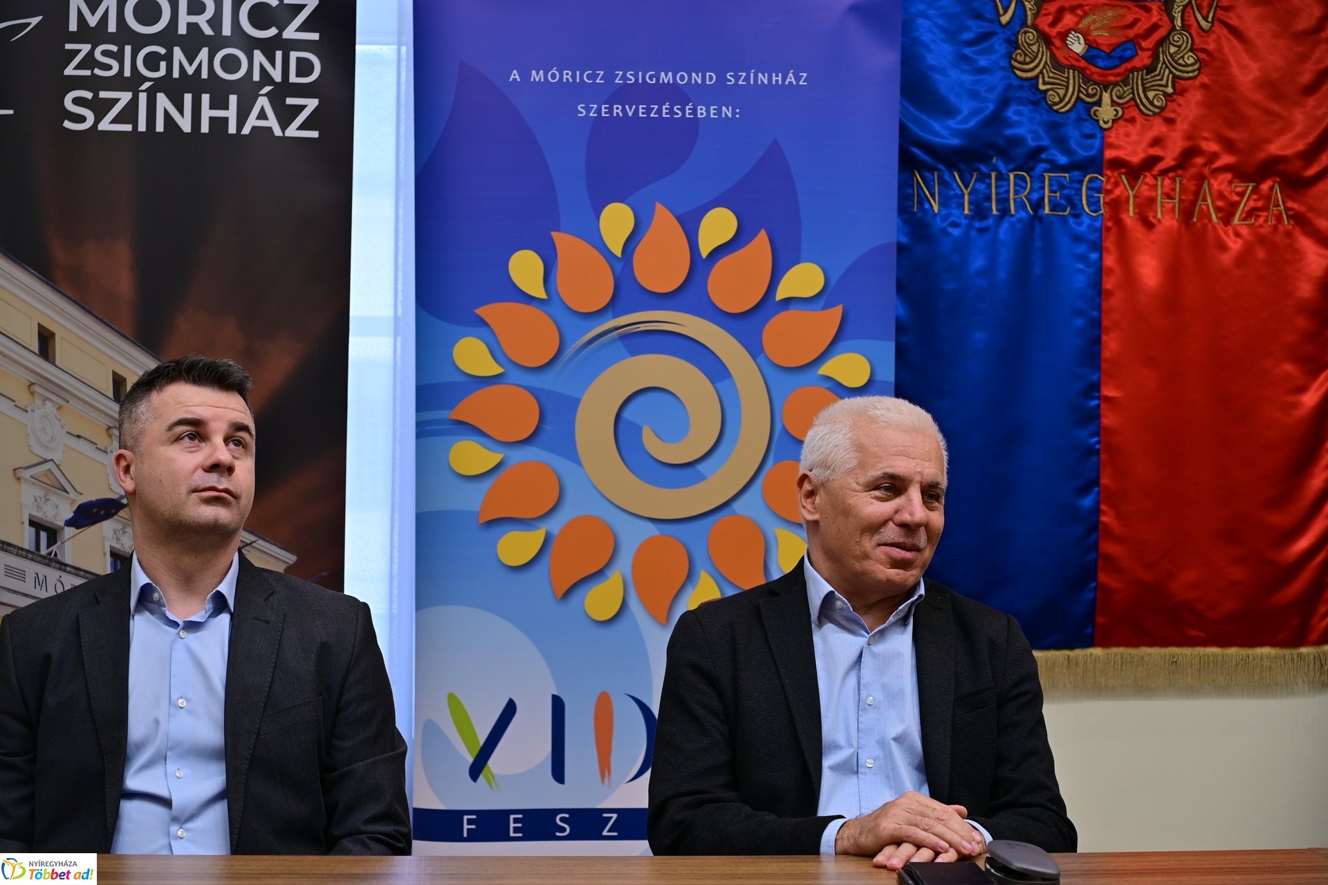 VIDOR Fesztivál sajtótájékoztató a Városházán 2025 februárjában