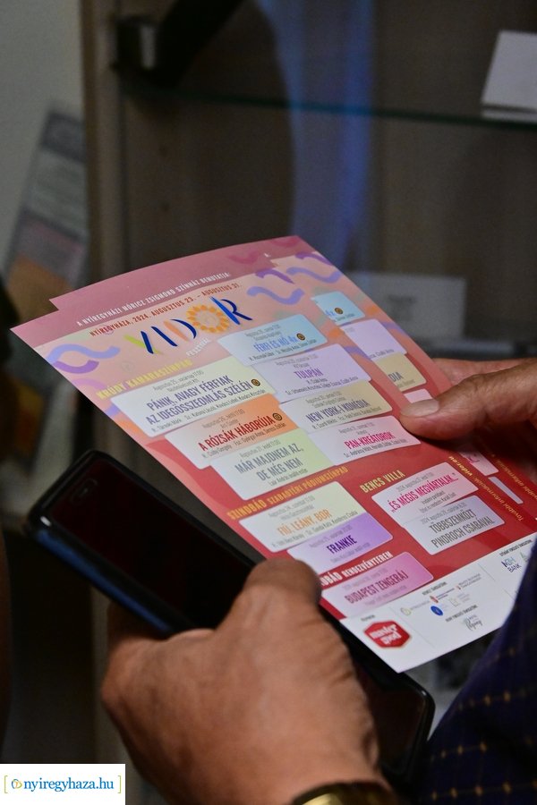 VIDOR jegyek árusítása 2024
