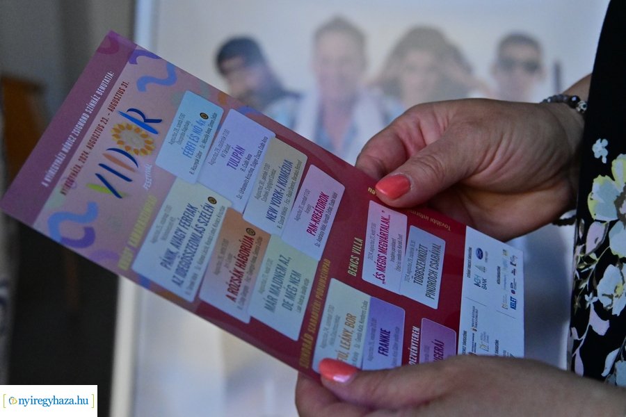 VIDOR jegyek árusítása 2024